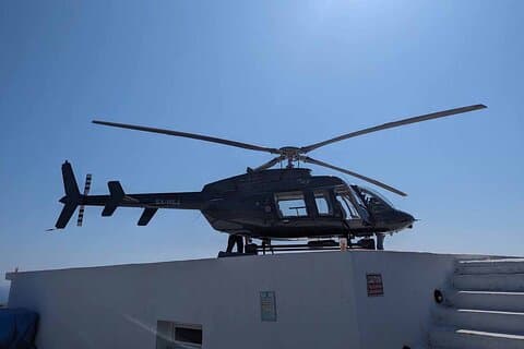 Private Helicopter Transfer from Sifnos to Mykonos