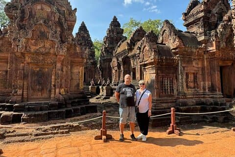 Angkor Grand Temple Tour och Outskirt -Banteay Srei tempel