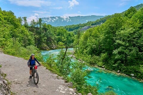 Privétour van een hele dag Soca Valley vanuit Ljubljana