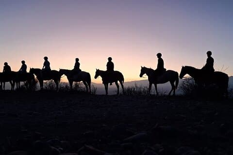 Cabalgata al Atardecer y Cena en una Estancia en Mendoza