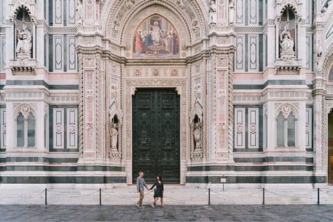 Sesión privada de fotografía de vacaciones con fotógrafo local en Florencia