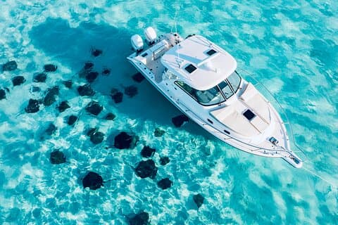 Charter di lusso privati alle Cayman: Stingray City, snorkeling e altro
