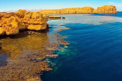 White Island og Ras Muhammed tur med båt i Sharm El Sheikh