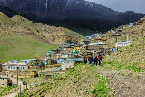 Visite du village de Khinalig avec déjeuner fait maison