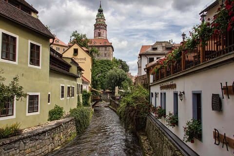 Auto privata da Praga a Salisburgo via Cesky Krumlov e Hallstatt