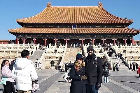 Peking Förbjudna staden och Badaling Great Wall privat dagstur.