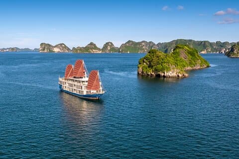 La Pinta-Kreuzfahrt 2 Tage Erkunden Sie Halong und die Lan-Ha-Bucht von Hanoi aus