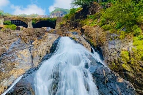 SIC Dudhsagar Dagtour naar waterval en kruidenplantage