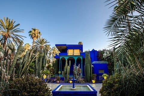 Halvdags Marrakech City Tour Majorelle Garden Bahia Palace Souks
