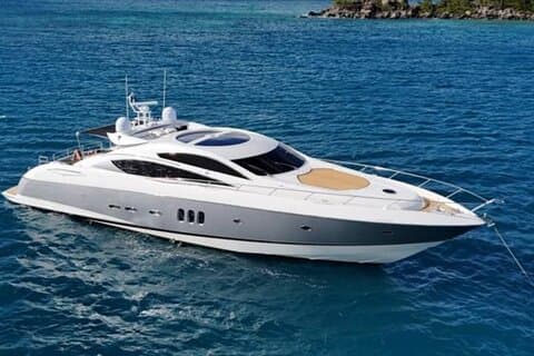 4 timers privat 82' luksus mega yacht leie i Fajardo