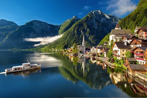 Hallstatt, St. Wolfgang og St. Gilgen dagstur fra Salzburg