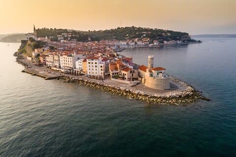 Panoramic Tour to Piran with Sweet Surprise