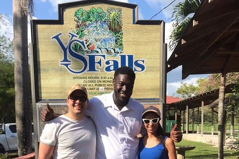 Privat YS Falls og Appleton Estate Rum Tour fra Montego Bay