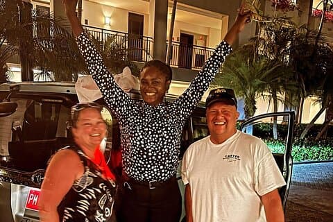 Privé Bambo Raftin, Catamaran en Rick's Cafe Combo met lunch Fr. Mobay