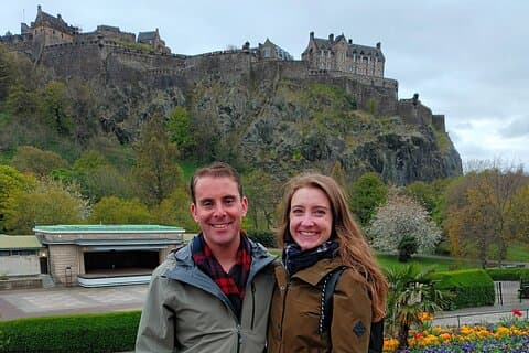 3 timers privat vandretur i Edinburgh City og Castle