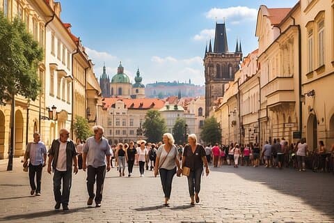 Private Transfer from Salzburg to Prague with local English-speaking driver