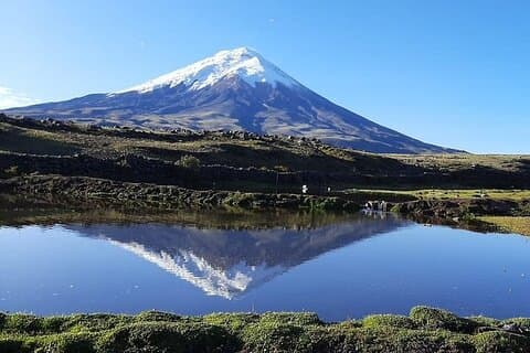 Escursione di un'intera giornata ed esperienza in bicicletta sul vulcano Cotopaxi con pranzo