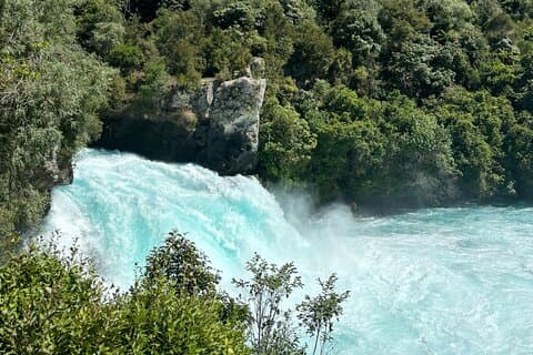 Auckland: Voyage privé à Rotorua, Taupo, Waiotapu et Huka Falls
