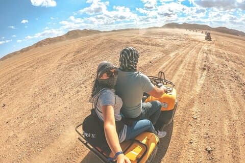 Avventura nel deserto di Hurghada: 3 - Giro in quad e cammello