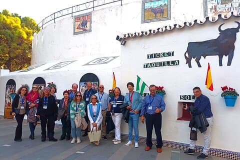 Visite à pied en groupe de Mijas Pueblo