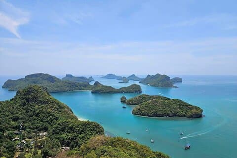 Angthong Marine Park by VIP Speed Boat em grupo pequeno