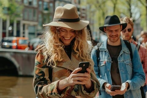 90 minutter Self Guided Walking Tour med puslespil i Den Haag