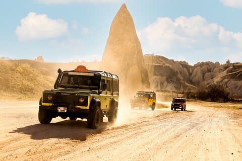 Safari privato in jeep al tramonto in Cappadocia