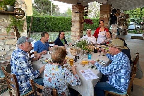 Aula de culinária com jantar vegetariano em Verona