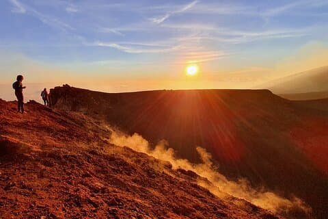 Passeio ao pôr do sol no Etna com jantar
