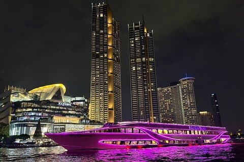 Dinercruise in Bangkok: de weeldecruise Internationaal eten