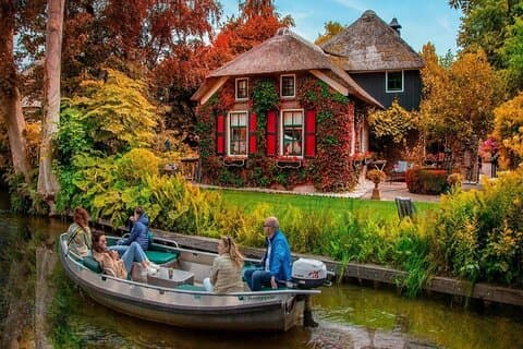 Privat minivan-dagstur til Giethoorn fra Amsterdam