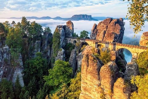 Bohemian & Saxon Switzerland Small Group Tour from Prague