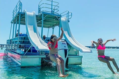 Full Day Double Decker Pontoon Rental in Okaloosa Island