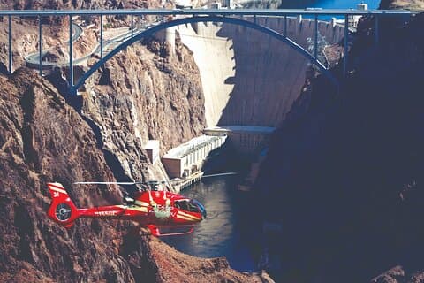 Grand Canyon West Helikoptertur från Las Vegas med valfri Skywalk