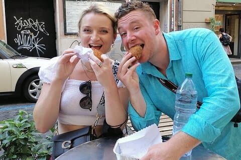 Trastevere+Ghetto Street Food Degustazione e Passeggiata-Tour privato