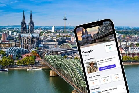 Cologne Exploration Game and City Tour on your Phone