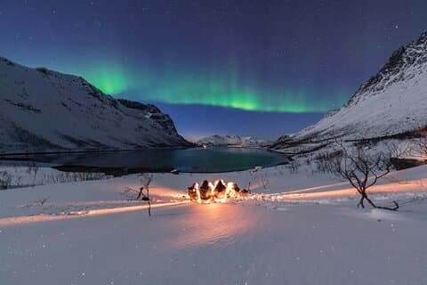 Small Group Quest for å finne nordlyset i Tromsø