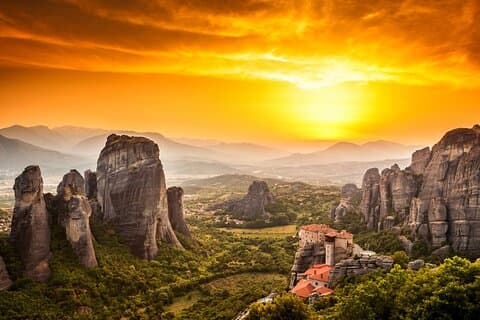 Gita privata di un giorno intero a Meteora