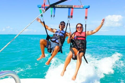 Parapendio a Key West a Smathers Beach