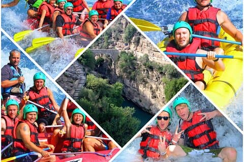 Aventura de rafting de día completo en Karabük Türkiye