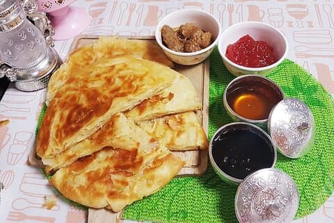 Solopgang med morgenmad i Luxors traditionelle egyptiske hustur