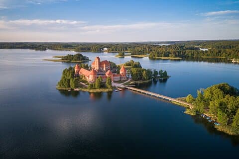 Privat rundtur Paneriai Park, Trakai Castle, Rumsiskes från Vilnius