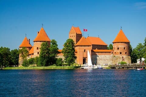 Halvdagers privat tur til Trakai fra Vilnius