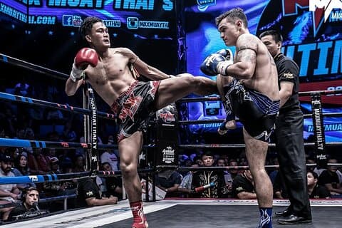 Show de boxe Max Muay Thai em Pattaya
