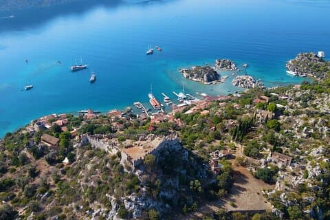 Desde Demre: viaje en barco privado de medio día a Kekova