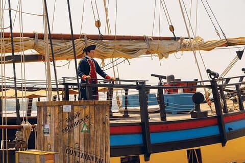 Living History of Alexandria's Tall Ship Ticket and Pass