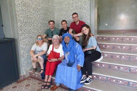Das andere en mooie Marrakesch met Mohamed en Tariq