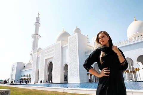 Visite a Grande Mesquita Sheikh Zayed de Abu Dhabi em Dubai