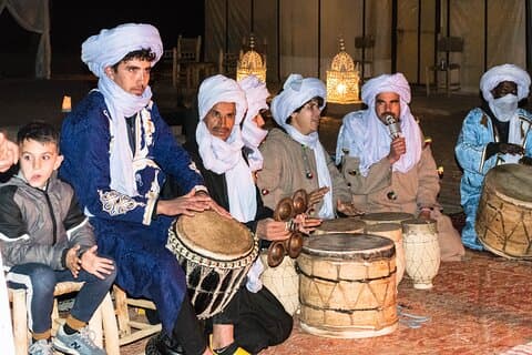 Marrakech: 3-dages ørkentur til Merzouga med overnatning