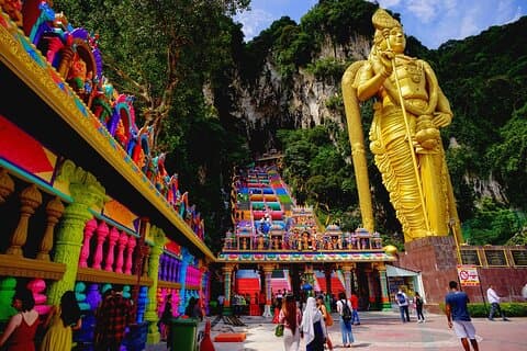 Kuala Lumpur verkenningstocht inclusief Batu Caves